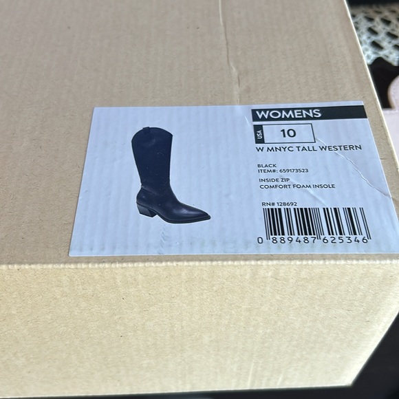 ✨Madden NYC MNYC Embroidered Tall Western Boots Cowboy Cowgirl 🤠 - Picture 5 of 11